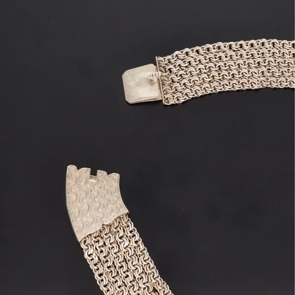 Victorian Silver Necklet