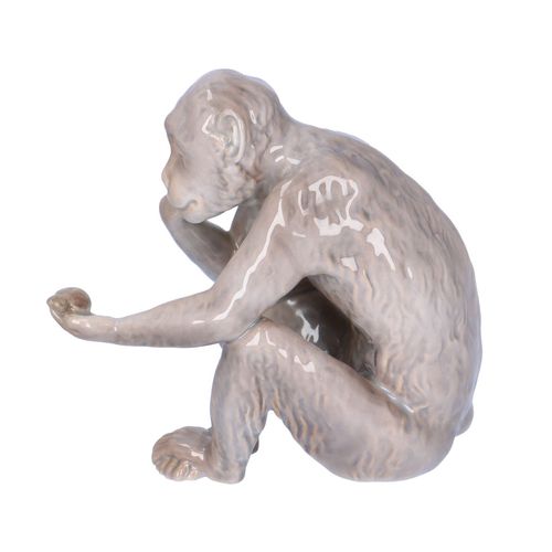 Bing and Grondahl Porcelain Monkey Figure image-2