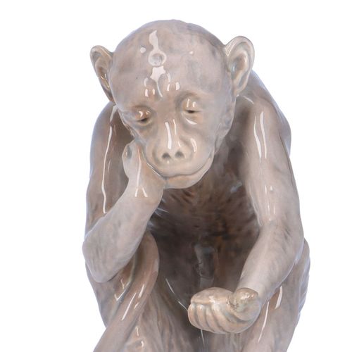 Bing and Grondahl Porcelain Monkey Figure image-4