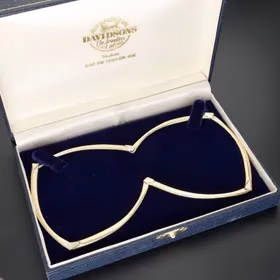 Vermeilled Vintage Silver Arcturus Design Collar Necklace