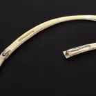 Vermeilled Vintage Silver Arcturus Design Collar Necklace