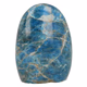 Blauwe apatiet gepolijst 70 mm - 360° presentation