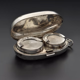 Sterling Silver Double Sovereign Case