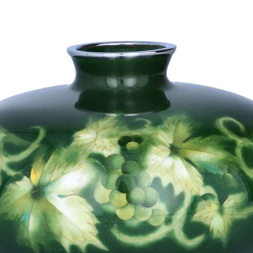 Japanese Tashio Cloisonné Enamel Vase image-2