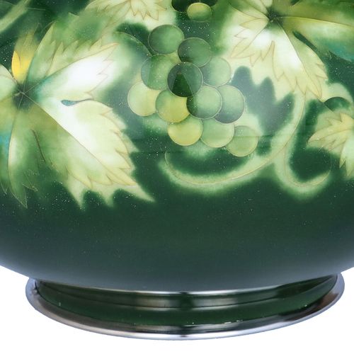 Japanese Tashio Cloisonné Enamel Vase image-3