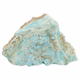 Carribean blue calcite ruw nr 3 - 360° presentation