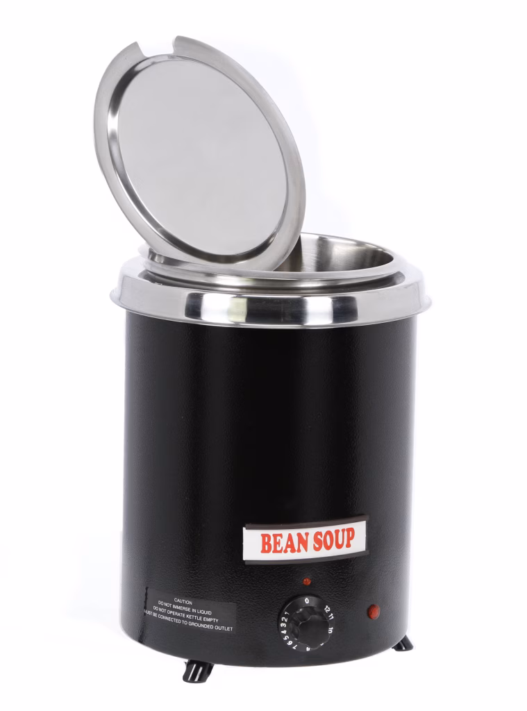 Soepketel - 5 liter - Zwart