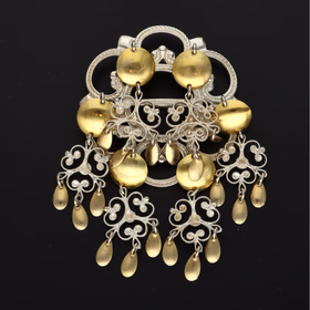 Ivar T. Holth Norwegian Sølje Brooch