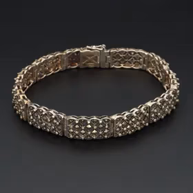 Silver and Marcasite Bracelet