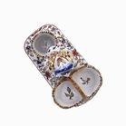 French Faience Salt Cellar