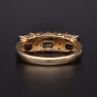 9ct Gold Sapphire and Diamond Ring