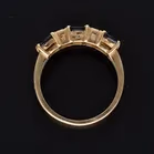 9ct Gold Sapphire and Diamond Ring
