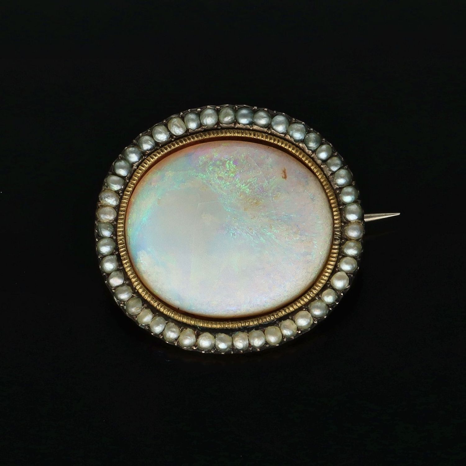 Opal brooch on sale