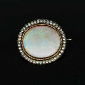 Victorian Opal Brooch