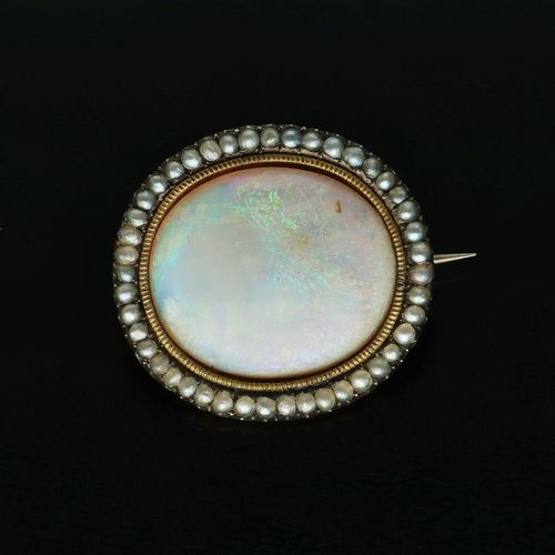 Victorian Opal Brooch image-1