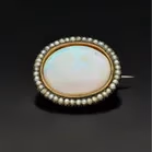 Victorian Opal Brooch