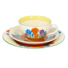 Clarice Cliff Crocus Trio