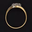 Vintage 18ct Gold and Platinum Ring