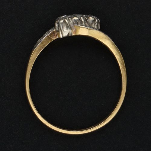 Vintage 18ct Gold and Platinum Ring image-6