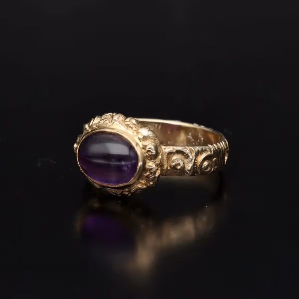 Amethyst 9ct Gold Ring