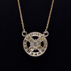Art Deco18ct Gold Diamond Pendant