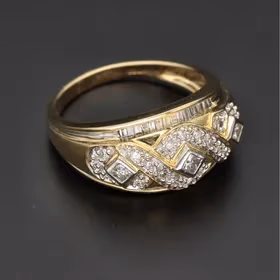 14ct Gold Diamond Ring
