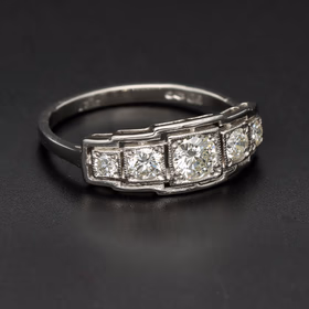 Platinum Diamond Ring