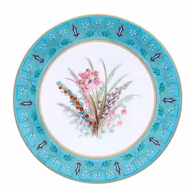 Royal Worcester Aesthetic Movement Plate