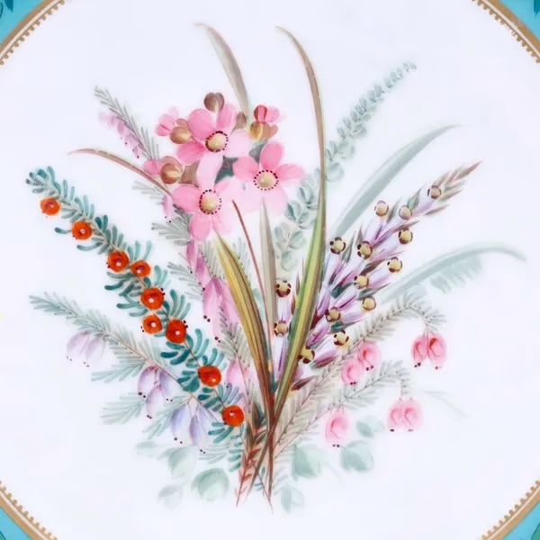 Royal Worcester Aesthetic Movement Plate