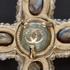 Rare Chanel Vintage Paste Brooch