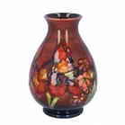 Moorcroft Orchid & Spring Flowers Flambe Vase