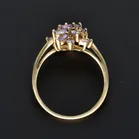 Gold Tanzanite Diamond Ring