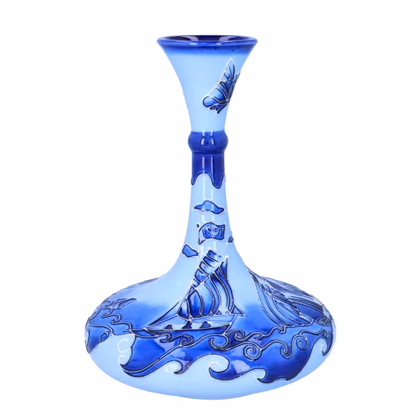 Moorcroft Centenary Florian Yacht Vase