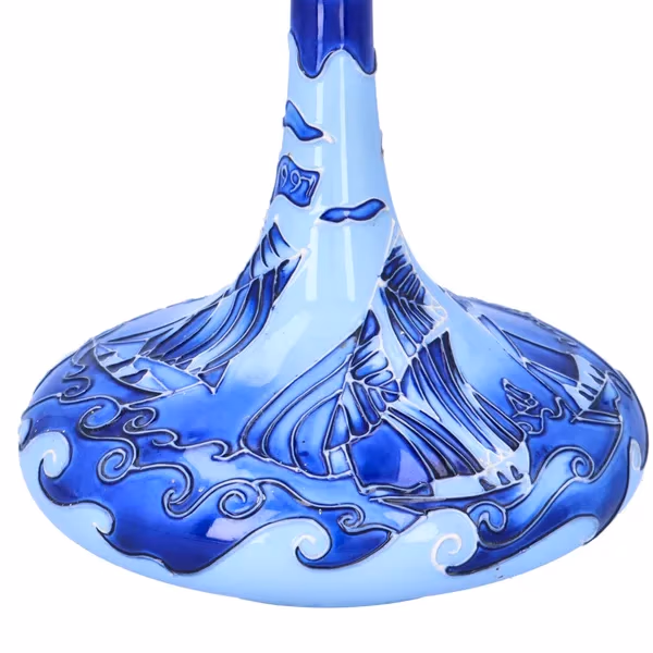 Moorcroft Centenary Florian Yacht Vase