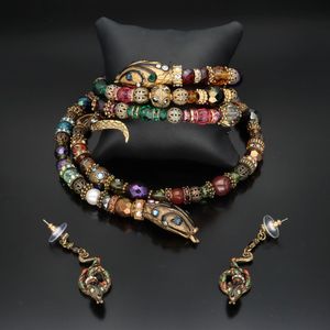 Rare Vintage Sweet Romance Snake Jewellery Set