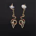 Rare Vintage Sweet Romance Snake Jewellery Set