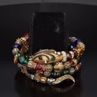 Rare Vintage Sweet Romance Snake Jewellery Set