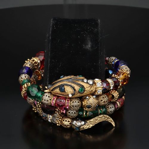 Rare Vintage Sweet Romance Snake Jewellery Set image-3