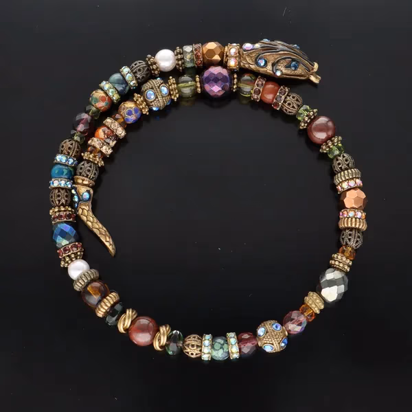 Rare Vintage Sweet Romance Snake Jewellery Set