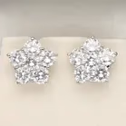 Diamond Cluster Ear Studs