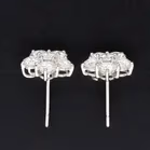 Diamond Cluster Ear Studs