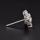 Diamond Cluster Ear Studs