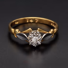 18ct Gold Diamond Ring