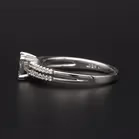 18ct White Gold Diamond Cluster Ring