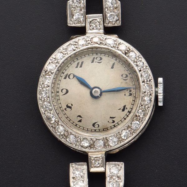 Gold Diamond Cocktail Watch