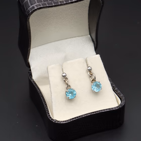 Topaz Drop Earrings