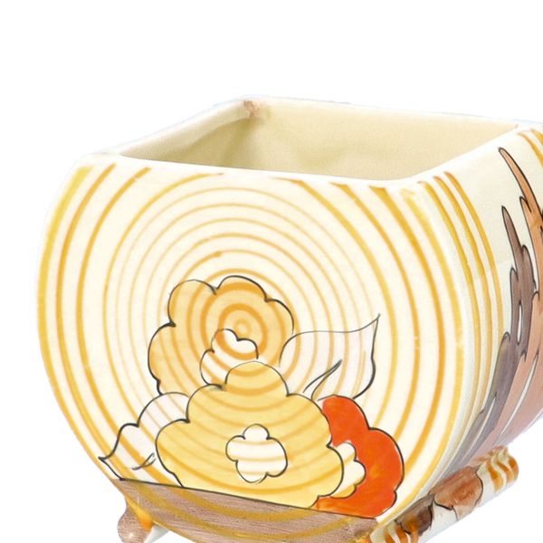 Clarice Cliff Capri Bonjour Preserve Pot