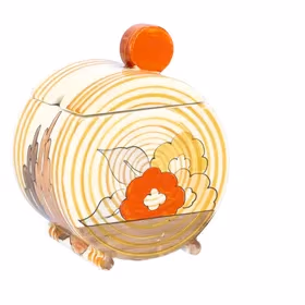 Clarice Cliff Capri Bonjour Preserve Pot