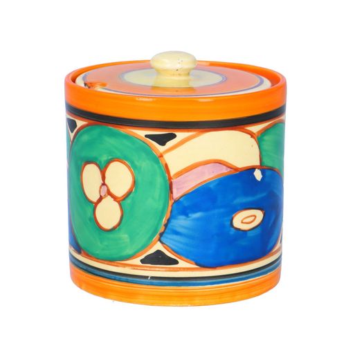 Clarice Cliff Sliced Fruit Preserve Pot image-2