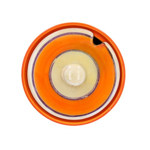 Clarice Cliff Sliced Fruit Preserve Pot image-4